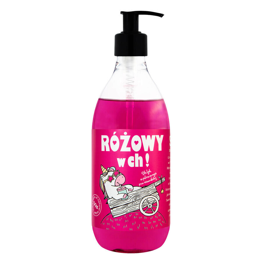 LaQ Shots!, Gel doccia, Rosa nel ch!, 500 ml