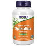 Now Foods Spirulina 1000 mg, 120 vegan tablets