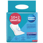 Canpol Babies, postnatal breathable night sleepers, 10 pieces + 2 pieces free of charge Canpol Babies, postnatal breathable night sleepers, 10 pieces + 2 pieces free of charge
