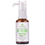 HempKing Natural vitamins D3 + K2 MK7 in hemp oil, drops, 30 ml HempKing Natural vitamins D3 + K2 MK7 in hemp oil, drops, 30 ml