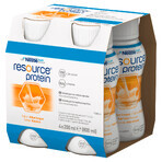 Resource Eiwit, voedingssupplement, abrikozensmaak, 4 x 200 ml Resource Eiwit, voedingssupplement, abrikozensmaak, 4 x 200 ml