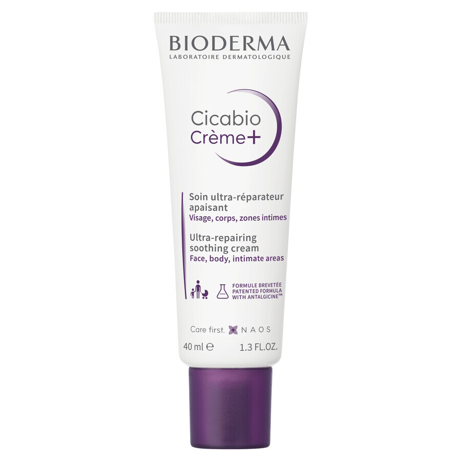 Bioderma Ciciabio Creme+, repairing and soothing cream, 40 ml