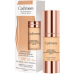 DAX Cashmere DD, fondotinta-siero idratante con acido ialuronico, beige caldo, SPF 30, 30 ml