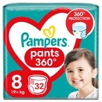 Pampers Pants, diapers, size 8, 19 kg+, 32 pcs
