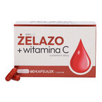 SEMA Lab Iron + Vitamin C, 60 hard capsules SEMA Lab Iron + Vitamin C, 60 hard capsules