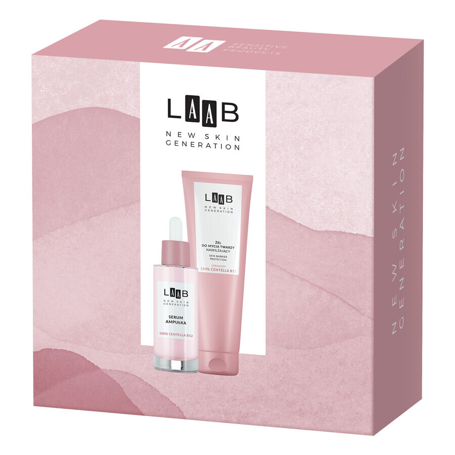 AA Laab Centella B12 set, siero-ampolla, 30 ml + gel lavante, 150 ml