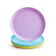 Munchkin, colorful plates, from 6 months, 4 pieces