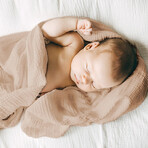 BabyOno, muslin diapers, 100% cotton, brown, 70 x 70 cm, 3 pcs BabyOno, muslin diapers, 100% cotton, brown, 70 x 70 cm, 3 pcs