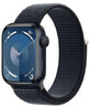 Apple Watch Series 9 GPS 41mm aluminum case with sport strap, closed