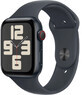 Apple Watch SE GPS + Cellular 44mm Midnight Aluminum Case with Midnight Sport Band - M/L