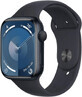 Apple Watch Series 9 GPS 45mm Midnight Aluminum Case with Midnight Sport Band - M/L