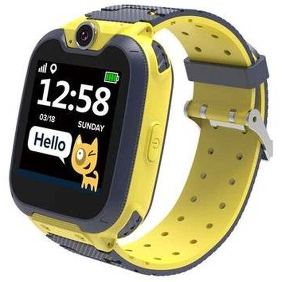 Canyon Kids smart watch Tony CNE-KW31YB yellow gray
