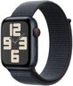 Apple Watch SE GPS + Cellular 44mm Midnight Aluminum Case with Sport Ink Buckle