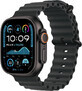 Apple Watch Ultra 2 (2024) 49mm, Black Titanium with Black Ocean Strap