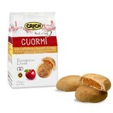 Eco biscuits with jam and Courmi apple pieces, 270 g, Crich
