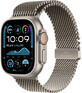 Apple Watch Ultra 2 (2024) 49mm, Natural Titanium with Milanese Handle in Natural Titanium M