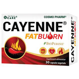 Cayenne Fatburn, 30 plantaardige capsules, Cosmopharm