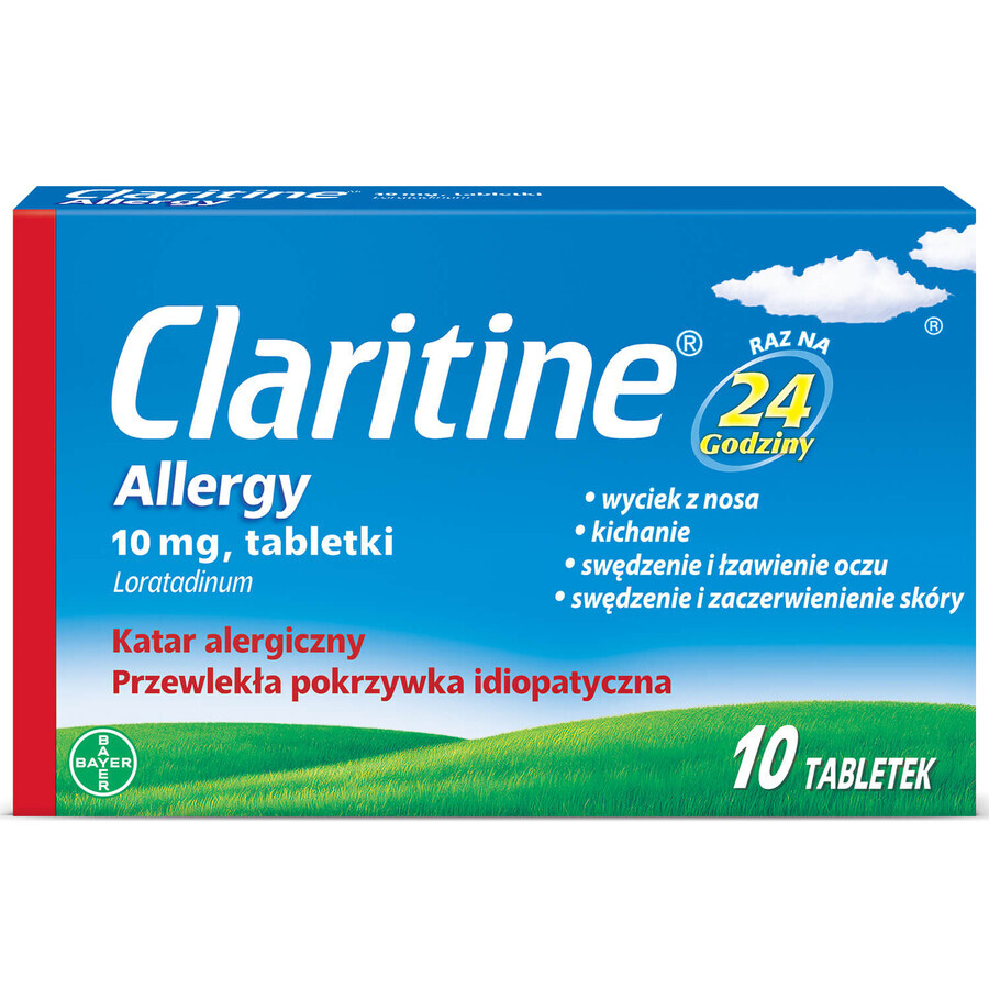 Claritin Allergy 10 mg, 10 tablets