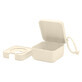 Pacifier box, nipple holder, Ivory, 1 pc