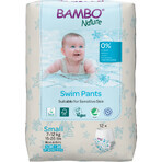 Bambo Nature Pants Swim, swim diapers, size S, 7-12 kg, 12 pcs Bambo Nature Pants Swim, swim diapers, size S, 7-12 kg, 12 pcs