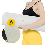 4Fizjo, TPE exercise mat, non-slip, gray, 6 mm, 1 pc 4Fizjo, TPE exercise mat, non-slip, gray, 6 mm, 1 pc