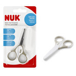 NUK baby nail scissors, white NUK baby nail scissors, white