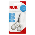 NUK baby nail scissors, white NUK baby nail scissors, white