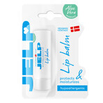 Jelp Hypoallergenic, balsamo per labbra, aloe vera, 4,4 g Jelp Hypoallergenic, balsamo per labbra, aloe vera, 4,4 g