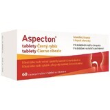 Aspecton for cough blackcurrant 60 tablets 60 pcs