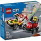 Race pack Pizza van vs. fire truck, 60458, + 5 years, Lego