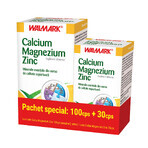 Calcium Magnesium Zinc, 100+ 30 tabs, Walmark Calcium Magnesium Zinc, 100+ 30 tabs, Walmark