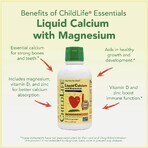 Liquid Calcium and Magnesium, 473 ml, Childlife Essentials