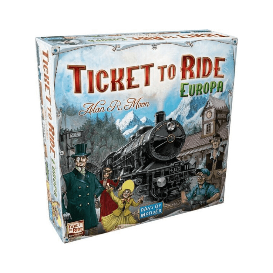 Board game, + 8 years, Europe, 1 piece, Ticket to ride