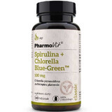 Spirulina + Chlorella Blue-Green 500 mg 180 tablets Classic Pharmovit