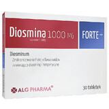 Diosmin 1000 mg Forte+, 30 comprimés