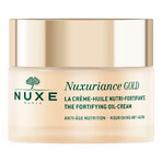 Nuxe Nuxuriance Gold set, Ultra voedende olie gezichtscrème, 50 ml + verhelderende oogbalsem, droge huid, 15 ml + gratis cosmetisch tasje Nuxe Nuxuriance Gold set, Ultra voedende olie gezichtscrème, 50 ml + verhelderende oogbalsem, droge huid, 15 ml + gratis cosmetisch tasje