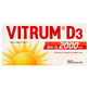 Vitrum D3 Forte, vitamin D 2000 IU, 60 capsules