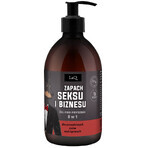 LaQ Doberman, gel doccia 8in1, nero opaco, 500 ml LaQ Doberman, gel doccia 8in1, nero opaco, 500 ml