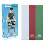 Spokey Flex Set, fitness rubber set, 3 pieces