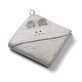 BabyOno Natural Bamboo, hooded bath cover, 100 x 100 cm, bamboo, grey