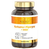 Noble Health Turmeric and Piperine + Ginger, 60 vege capsules