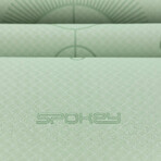Spokey Mandala, exercise mat, non-slip, light green, 1 piece