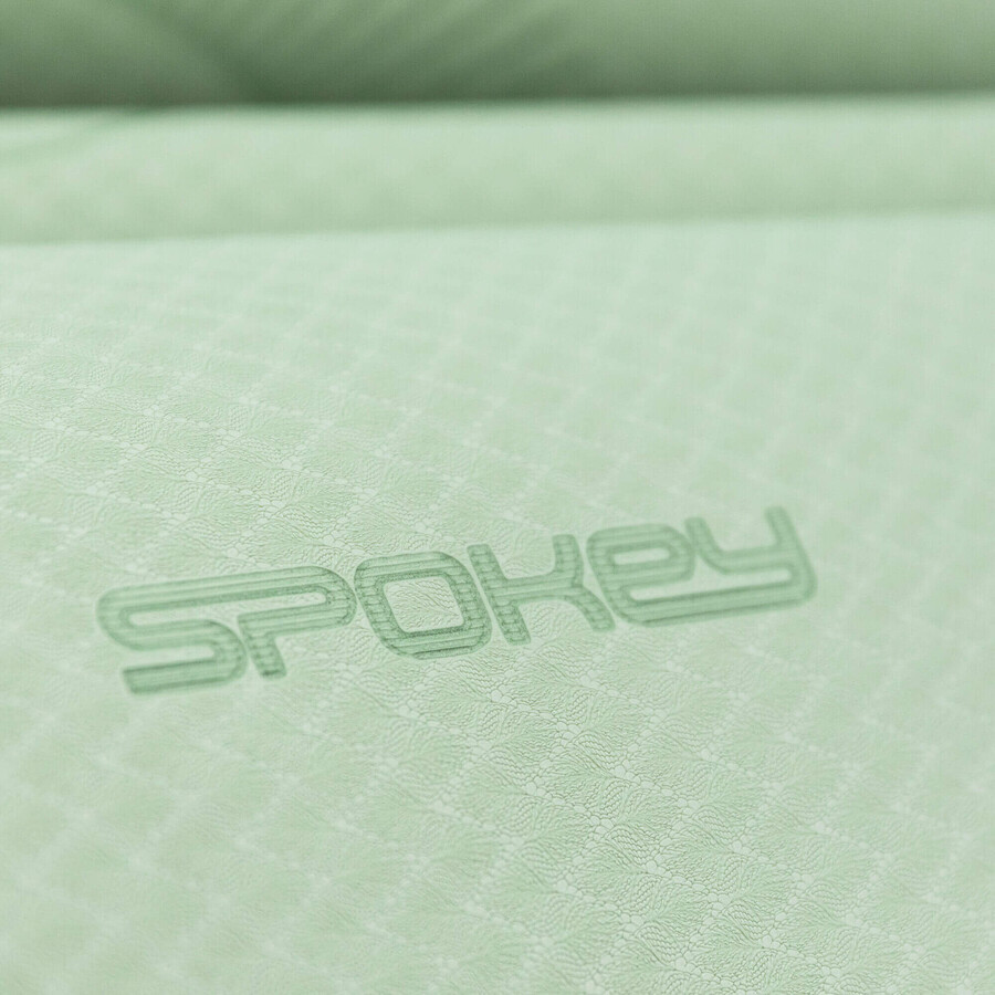 Spokey Mandala, exercise mat, non-slip, light green, 1 piece
