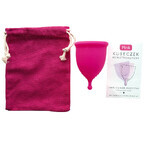 Pink, menstrual cup, size M, 1 piece Pink, menstrual cup, size M, 1 piece