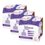 Nutridrink Protein kit, nutritional preparation, strawberry flavor, 12 x 125 ml