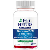 Hit Herbs Premium Nervosol Sleep with melatonin, 30 gels