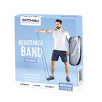 Spokey Power, resistance rubber, medium, blue, 1 piece Spokey Power, resistance rubber, medium, blue, 1 piece