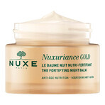 Nuxe Nuxuriance Gold set, nourishing and strengthening night lotion, 50 ml + illuminating eye lotion, dry skin, 15 ml + cosmetic bag free of charge