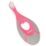 Ackuk, toothbrush for children, 0-2 years, pink, 1 piece Ackuk, toothbrush for children, 0-2 years, pink, 1 piece