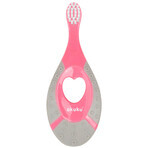Ackuk, toothbrush for children, 0-2 years, pink, 1 piece Ackuk, toothbrush for children, 0-2 years, pink, 1 piece